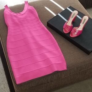 Herve Leger bandage dress